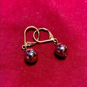 Silver toned earrings